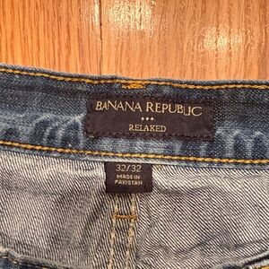 Banana Republic Relaxed Blue Denim Jeans